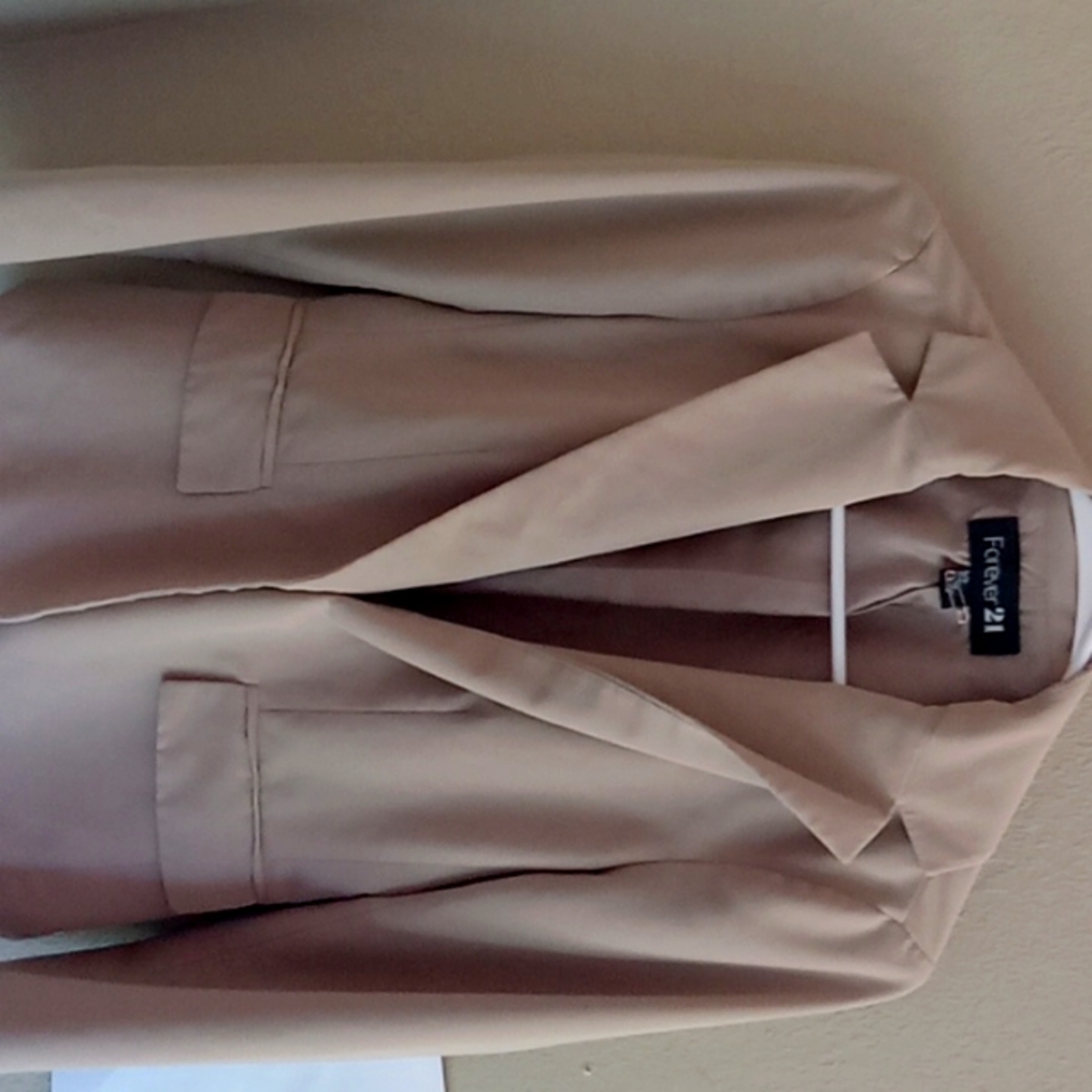 Professional cream blazer